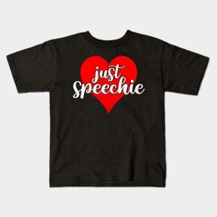 Im Just Speechie - Vintage Retro SLP Shirt for Speech Therapist  2 Kids T-Shirt